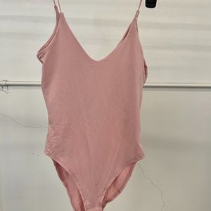 Gaze Pink Bodysuit NWT